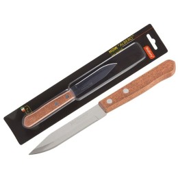 MALLONY Нож с деревянной рукояткой ALBERO MAL-06AL для овощей, 8,5 см. 005170-SK
