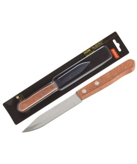 MALLONY Нож с деревянной рукояткой ALBERO MAL-06AL для овощей, 8,5 см. 005170-SK