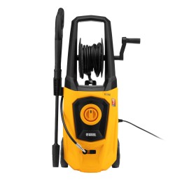 Denzel Моечная машина высокого давления R-170D, 2000 Вт, 170 бар, 360 л/ч, с барабаном 58229