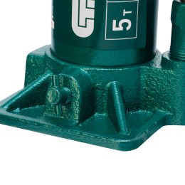 Сибртех Домкрат гидравлический бутылочный, 5 т, 180-340 мм 50803