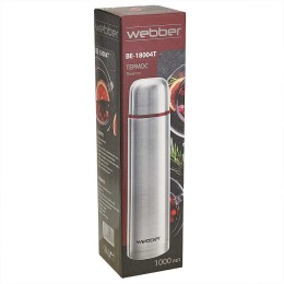 WEBBER Термос 1000 мл BE-18004T красный