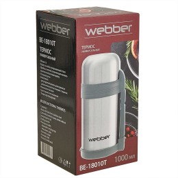 WEBBER Термос 1000 мл BE-18010T серый
