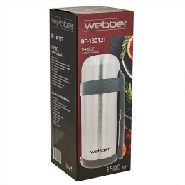 WEBBER Термос 1500 мл BE-18012T серый