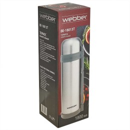 WEBBER Термос 1800 мл BE-18013T серый