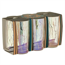 ДЕКОСТЕК Набор 6 стаканов, 230 мл RNLDZP56 "Лиловая дымка & мрамор" 1