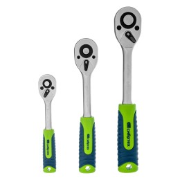 Сибртех Набор инструментов, 1/2", 3/8", 1/4", пластиковый кейс 160 предм. 14172