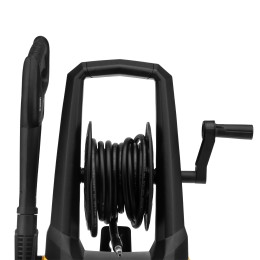 Denzel Моечная машина высокого давления R-170D, 2000 Вт, 170 бар, 360 л/ч, с барабаном 58229