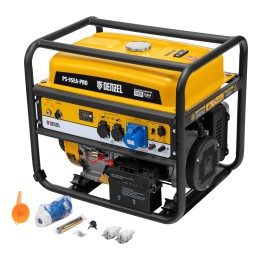 Denzel Генератор бензиновый PS-95EA-PRO, 9,5 кВт, 230 В, 40 л, разъём ATS, эл.старт 946935