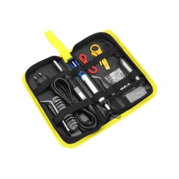 DEKO Паяльник цифровой SI10 80Вт/220В в кейсе + набор аксессуаров, 12 шт