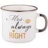 Кружка Mrs. Always Right 280 Мл 260-969