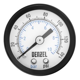 Denzel Воздушный манометр G10, 40 мм, 1/8"  57402