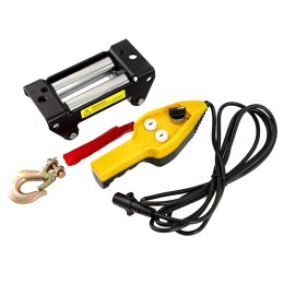 Denzel Лебедка автомобильная электрическая LB-2000, 2.2 т, 3.2 кВт, 12 В 52021