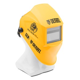 Denzel Щиток защитный лицевой (маска сварщика) F6, см. окно 93х43, Real Color, DIN4/5-8/9-13 89716