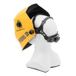 Denzel Щиток защитный лицевой (маска сварщика) F6, см. окно 93х43, Real Color, DIN4/5-8/9-13 89716