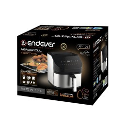 Endever Аэрогриль Skyline AF-129, черный/стальной