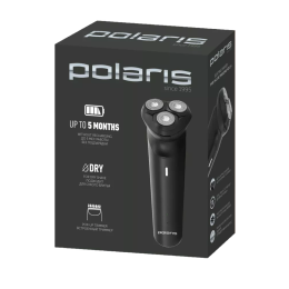 POLARIS Бритва PMR 0411RC ProLong 4D Li+ Черный