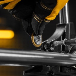 Denzel Ролик режущий с подшипником для плиткореза, 22х6х6мм, TiN 87675