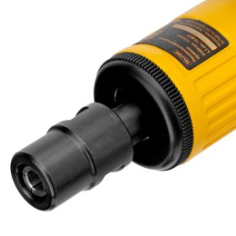 Denzel Пневмошлифмашина прямая PGS25000, 25000 об/мин, 10 шлиф. камней, цанга - 3, 6 мм, 113 л/мин 57464