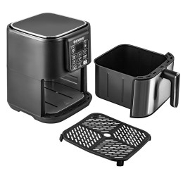 Endever Аэрогриль Skyline AF-130, черный/стальной