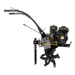 Denzel Мотоблок DPT-170, 7 л.с., ремен.сцеп, шир 85 см, глуб 35 см,фрез 3х3,ШОМ,скор 2В/1Н,кол 8" 56431