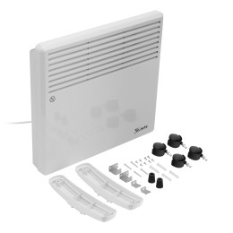 MATRIX Конвектор электрический CH-1000, 1000 Вт, X-образный нагреватель, термостат, колеса 98105