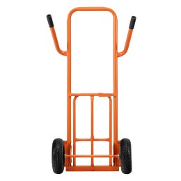 Сибртех Тележка ручная двухколесная TTP2-01.00.000, грузоподъемность 190 кг, пневматические колеса d 260 мм, платформа 580 х 290 мм 68944