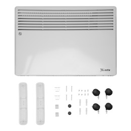 MATRIX Конвектор электрический CH-1500, 1500 Вт, X-образный нагреватель, термостат, колеса 98106