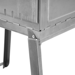 Palisad Мангал для дачи Camping, дипломат, размер 455х315х550 мм, 69734