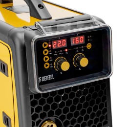 Denzel Аппарат инвертор. полуавтомат. сварки MIG-160, 160 А, ПВ 60%, катушка 5 кг 94309