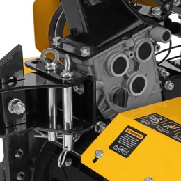 Denzel Мотоблок DPT-170, 7 л.с., ремен.сцеп, шир 85 см, глуб 35 см,фрез 3х3,ШОМ,скор 2В/1Н,кол 8" 56431