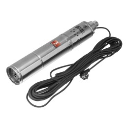 Denzel Скважинный насос DWS-4-100, винтовой, диаметр 4", 800 Вт, 1700 л/ч, напор 100 м 97252