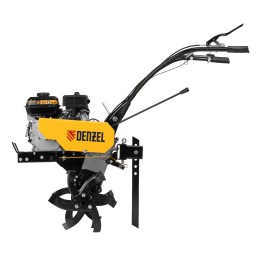 Denzel Мотоблок DPT-170, 7 л.с., ремен.сцеп, шир 85 см, глуб 35 см,фрез 3х3,ШОМ,скор 2В/1Н,кол 8" 56431