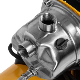 Denzel Насосная станция PS1000Х, 1000 Вт, 3500 л/ч, ресивер 24 л, подъем 44 м, нержавейка 97211