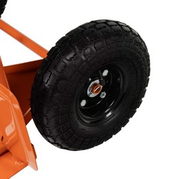 Сибртех Тележка ручная двухколесная TTP2-01.00.000, грузоподъемность 190 кг, пневматические колеса d 260 мм, платформа 580 х 290 мм 68944