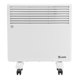 MATRIX Конвектор электрический CH-1000, 1000 Вт, X-образный нагреватель, термостат, колеса 98105