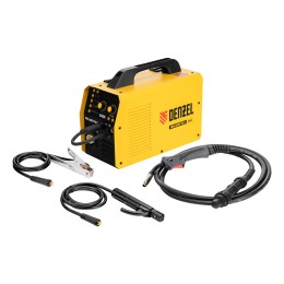 Denzel Аппарат инвертор. полуавтомат. cварки IMIG-200SP Pulse, 200 А, ПВ 60%, катушка 5 кг 94362
