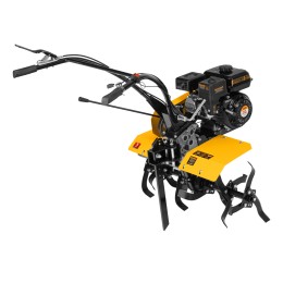 Denzel Мотоблок DPT-170, 7 л.с., ремен.сцеп, шир 85 см, глуб 35 см,фрез 3х3,ШОМ,скор 2В/1Н,кол 8" 56431