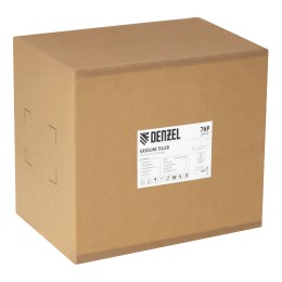 Denzel Мотоблок DPT-170, 7 л.с., ремен.сцеп, шир 85 см, глуб 35 см,фрез 3х3,ШОМ,скор 2В/1Н,кол 8" 56431