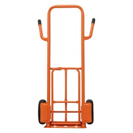 Сибртех Тележка ручная двухколесная TTP2-01.00.000, грузоподъемность 190 кг, пневматические колеса d 260 мм, платформа 580 х 290 мм 68944