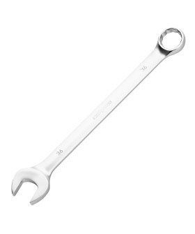 Сибртех Ключ комбинированный 36мм, никелированный 14924 Сибртех Ключ комбинированный 36мм, никелированный 14924