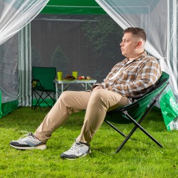 Palisad Кресло круглое 85 х 46 х 85 см Camping 69607