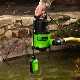 Сибртех Дренажный насос для грязной воды СДН450-35, 450 Вт, напор 5.5 м, 8000 л/ч 97263