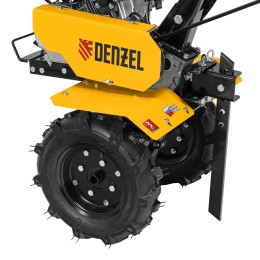 Denzel Мотоблок DPT-170, 7 л.с., ремен.сцеп, шир 85 см, глуб 35 см,фрез 3х3,ШОМ,скор 2В/1Н,кол 8" 56431