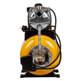 Denzel Насосная станция PS1000Х, 1000 Вт, 3500 л/ч, ресивер 24 л, подъем 44 м, нержавейка 97211