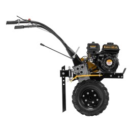 Denzel Мотоблок DPT-170, 7 л.с., ремен.сцеп, шир 85 см, глуб 35 см,фрез 3х3,ШОМ,скор 2В/1Н,кол 8" 56431