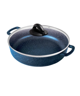 ГОРНИЦА Жаровня Сияние Blue ж2832Bl 28х7см