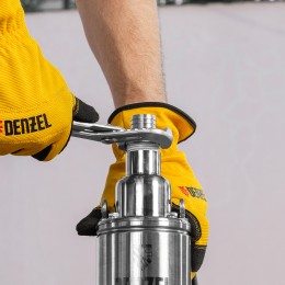 Denzel Скважинный насос DWS-4-100, винтовой, диаметр 4", 800 Вт, 1700 л/ч, напор 100 м 97252