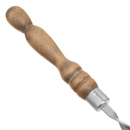 Palisad Шампур плоский, 650х10х2,5 мм, с деревянной рукояткой, нерж. сталь, 69751