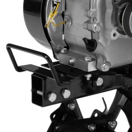 Denzel Мотоблок DPT-170, 7 л.с., ремен.сцеп, шир 85 см, глуб 35 см,фрез 3х3,ШОМ,скор 2В/1Н,кол 8" 56431