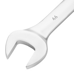 Сибртех Ключ комбинированный 46мм, никелированный 14927